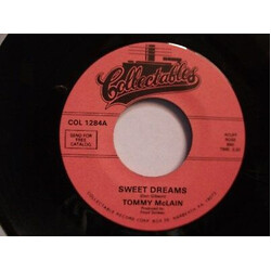 Tommy McLain Sweet Dreams USED VINYL 7INCH 45 RPM SINGLE REISSUE