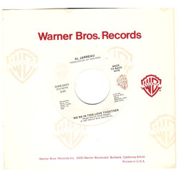 Al Jarreau We're In This Love Together / Breakin' Away USED VINYL 7INCH 45 RPM SINGLE REISSUE