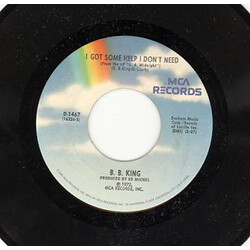 B.B. King I Got Some Help I Don't Need / Sweet Sixteen USED VINYL 7INCH SINGLE REISSUE
