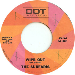 The Surfaris Wipe Out / Surfer Joe USED VINYL 7INCH 45 RPM SINGLE REISSUE