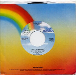 Reba McEntire How Blue / Somebody Should Leave USED VINYL 7INCH 45 RPM