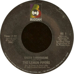 The Lemon Pipers Green Tambourine / Rice Is Nice USED VINYL 7INCH SINGLE REISSUE STYRENE