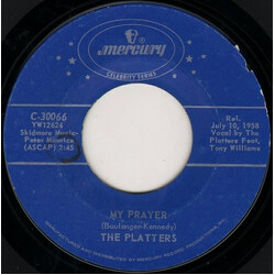 The Platters My Prayer / (You've Got) The Magic Touch USED VINYL 7INCH 45 RPM SINGLE REISSUE STYRENE