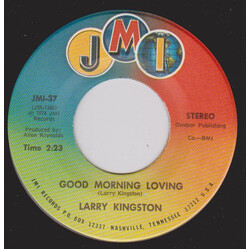 Larry Kingston Good Morning Lovin' / Make A Dream Come True USED VINYL 7INCH 45 RPM SINGLE REISSUE