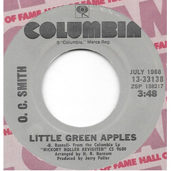 OC Smith Little Green Apples / Isn't It Lonely Together USED VINYL 7INCH 45 RPM SINGLE REISSUE