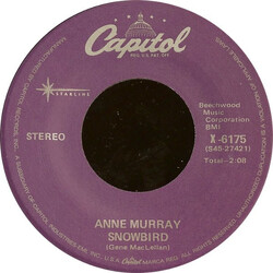 Anne Murray Snowbird / Put Your Hand In The Hand USED VINYL 7INCH 45 RPM SINGLE REISSUE STEREO