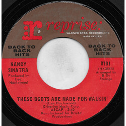 Nancy Sinatra These Boots Are Made For Walkin' / Love Eyes USED VINYL 7INCH 45 RPM