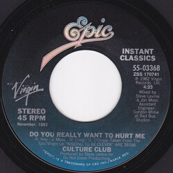 Culture Club Do You Really Want To Hurt Me USED VINYL 7INCH 45 RPM SINGLE REISSUE STYRENE STEREO