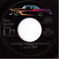 Mel Carter Hold Me, Thrill Me, Kiss Me / (All Of A Sudden) My Heart Sings USED VINYL 7INCH 45 RPM SINGLE REISSUE STYRENE