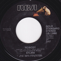 Sylvia (7) Nobody / Like Nothing Ever Happened USED VINYL 7INCH 45 RPM SINGLE REISSUE STYRENE