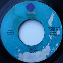 Creedence Clearwater Revival Lodi /  Bad Moon Rising USED VINYL 7INCH 45 RPM SINGLE REISSUE STYRENE
