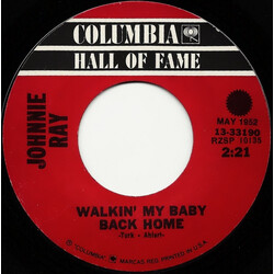 Johnnie Ray Walkin' My Baby Back Home USED VINYL 7INCH 45 RPM SINGLE REISSUE