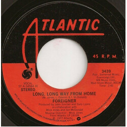 Foreigner Long, Long Way From Home USED VINYL 7INCH 45 RPM SINGLE