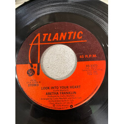 Aretha Franklin Look Into Your Heart / Rock With Me USED VINYL 7INCH SINGLE 45 RPM