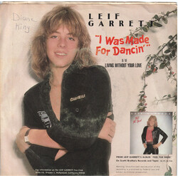 Leif Garrett I Was Made For Dancin' USED VINYL 7INCH 45 RPM SINGLE STYRENE