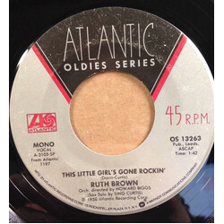 Ruth Brown This Little Girl's Gone Rockin / Jack O' Diamonds USED VINYL 7INCH 45 RPM SINGLE REPRESS