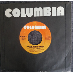 Bruce Springsteen Hungry Heart / Held Up Without A Gun USED VINYL 7INCH 45 RPM SINGLE STYRENE STEREO
