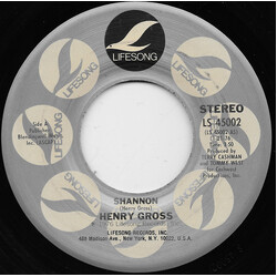 Henry Gross Shannon USED VINYL 7INCH 45 RPM SINGLE