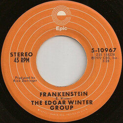 The Edgar Winter Group Frankenstein USED VINYL 7INCH 45 RPM SINGLE