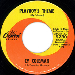 Cy Coleman Playboy's Theme USED VINYL 7INCH 45 RPM SINGLE