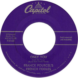 Franck Pourcel And His French Strings Only You (Loin De Vous) / Rainy Night In Paris USED VINYL 7INCH 45 RPM SINGLE