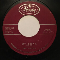 The Platters My Dream / I Wanna USED VINYL 7INCH 45 RPM SINGLE