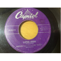 Margaret Whiting / Jimmy Wakely Slipping Around / Wedding Bells USED VINYL 7INCH SINGLE
