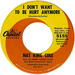 Nat King Cole I Don't Want To Be Hurt Anymore / People USED VINYL 7INCH SINGLE 45 RPM