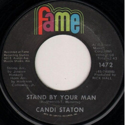 Candi Staton Stand By Your Man / How Can I Put Out The Flame USED VINYL 7INCH 45 RPM SINGLE
