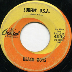 The Beach Boys Surfin' U.S.A. / Shut Down USED VINYL 7INCH SINGLE 45 RPM