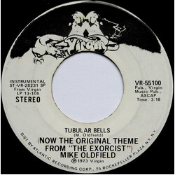 Mike Oldfield Tubular Bells (Now The Original Theme From "The Exorcist") USED VINYL 7INCH 45 RPM SINGLE STEREO