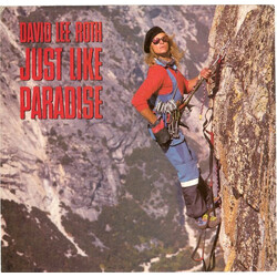 David Lee Roth Just Like Paradise / The Bottom Line VINYL 7" USED