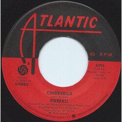 Firefall Cinderella USED VINYL 7INCH 45 RPM SINGLE STEREO