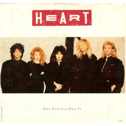 Heart Who Will You Run To VINYL 7" USED
