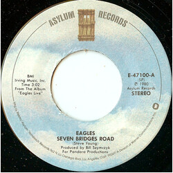 Eagles Seven Bridges Road / The Long Run USED VINYL 7INCH 45 RPM SINGLE