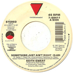 Keith Sweat Something Just Ain't Right USED VINYL 7INCH 45 RPM SINGLE STEREO