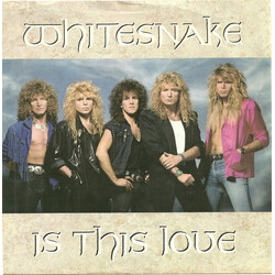 Whitesnake Is This Love / Bad Boys VINYL 7" USED