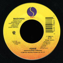 Madonna Vogue USED VINYL 7INCH 45 RPM SINGLE