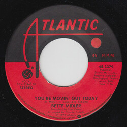 Bette Midler You're Movin' Out Today USED VINYL 7INCH SINGLE 45 RPM