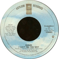 Eagles I Can't Tell You Why USED VINYL 7INCH SINGLE 45 RPM