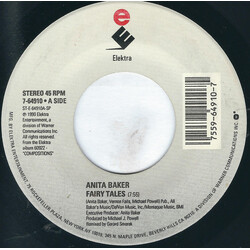 Anita Baker Fairy Tales / Watch Your Step USED VINYL 7INCH 45 RPM STEREO