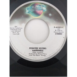 Pointer Sisters Happiness / Lay It On The Line USED VINYL 7INCH SINGLE STEREO