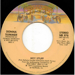 Donna Summer Hot Stuff USED VINYL 7INCH 45 RPM SINGLE