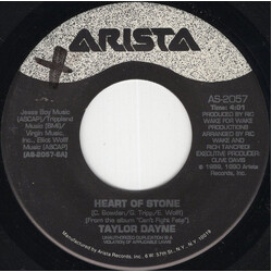 Taylor Dayne Heart Of Stone / Wait For Me USED VINYL 7INCH SINGLE 45 RPM