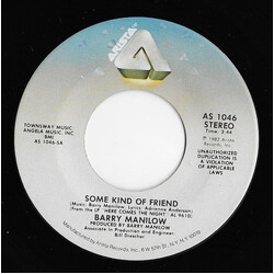 Barry Manilow Some Kind Of Friend / Heaven USED VINYL 7INCH 45 RPM SINGLE
