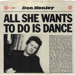 Don Henley All She Wants To Do Is Dance USED VINYL 7INCH 45 RPM SINGLE