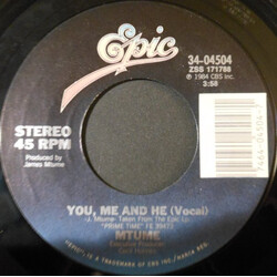 Mtume You, Me And He USED VINYL 7INCH 45 RPM SINGLE STYRENE