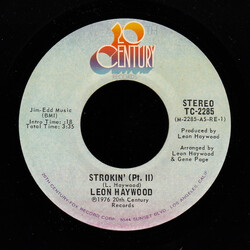 Leon Haywood Strokin' USED VINYL 7INCH 45 RPM SINGLE STYRENE