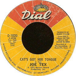 Joe Tex Cat's Got Her Tongue / Woman Stealer USED VINYL 7INCH 45 RPM SINGLE STYRENE