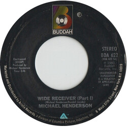 Michael Henderson Wide Receiver USED VINYL 7INCH 45 RPM SINGLE STYRENE STEREO